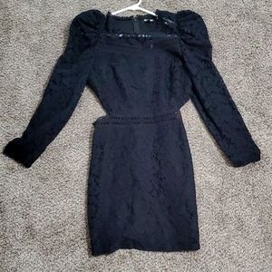 Womens lace cut out dress